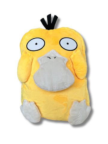 Psyduck Pokémon Fluffy Faux Fur Backpack – Official Bioworld Merch