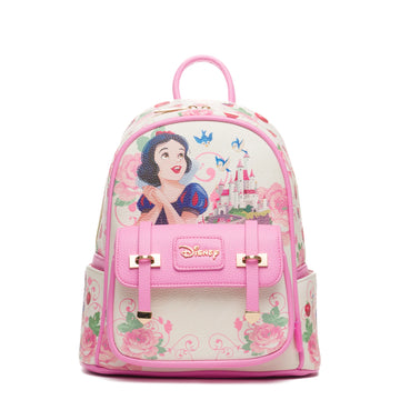 Disney Snow White Mini Backpack – Faux Leather Collectible Bag for Adults, Women & Fans | WondaPop 2025 Limited Edition