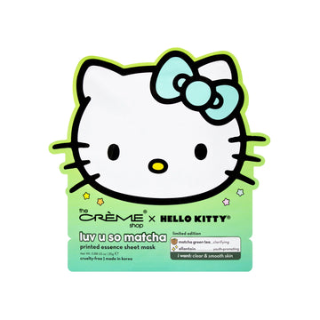 The Creme Shop x Hello Kitty Luv U So Matcha Face Mask