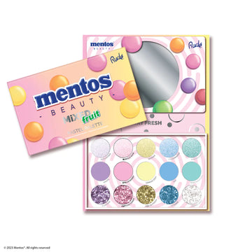 Rude Cosmetics x Mentos Fruit Pastel Eyeshadow Palette