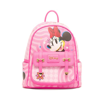 Mini Minnie Mouse Backpack Pink – WondaPop Faux Leather Bag for Adults & Girls | Disney Glam Vibes