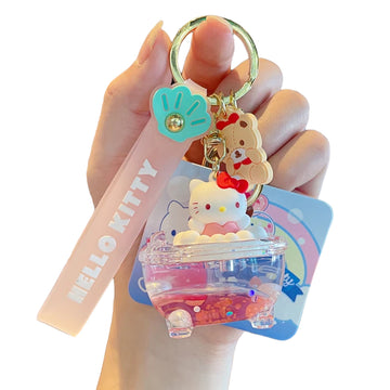 Sanrio Hello Kitty Bubble Bath Keychain
