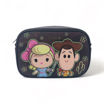 WondaPop Pixar Animation Toy Story - Bo Peep & Woody Vegan Leather Adjustable Strap Crossbody/ Shoulder Bag