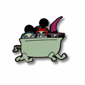 Lock, Shock & Barrel Enamel Pin – Nightmare Before Christmas Disney Pin for Backpack & Hats, Disney Trading Pin, Collectible Enamel Pins