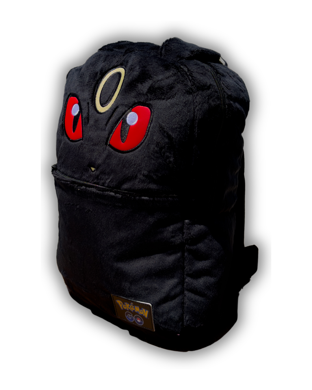 Pokémon GO Umbreon Plush Faux Fur Backpack – Eeveelution Mini Backpack for Women, Kids & Pokémon Fans | Pokémon Merch & School Travel Bag
