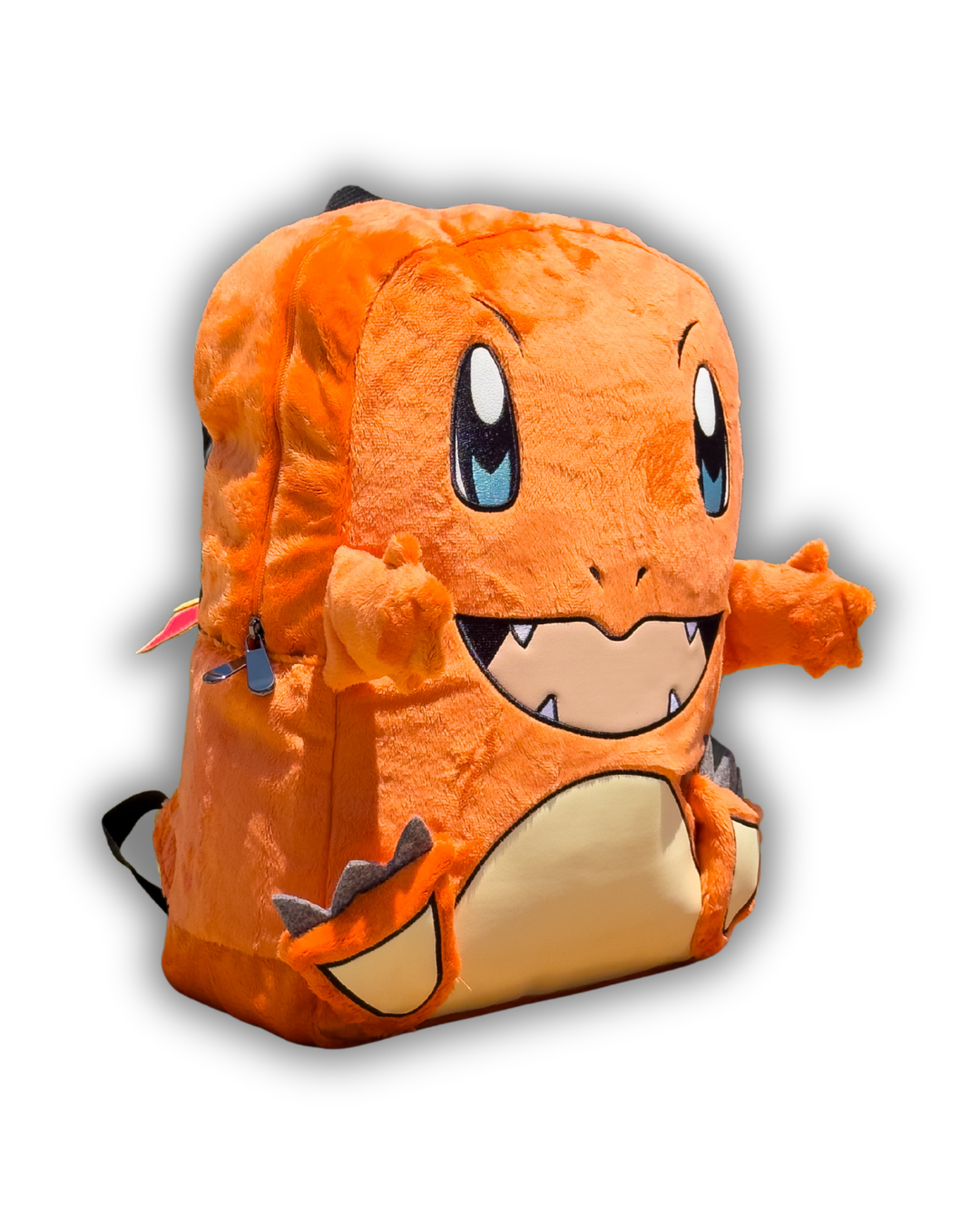 Pokémon GO Charmander Plush Faux Fur Backpack – Pokémon Backpack for Women, Kids & Pokémon Fans | Pokémon Merch School & Travel Bag