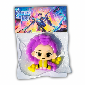 KPop Demon Hunters Taba Squishies – Rumi, Mira & Zoey | Huntrix Merch & Cute Squishy Toys