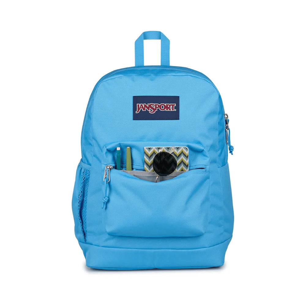 JanSport Cross Town Plus Backpack Electric Azul | 15" Laptop Backpack