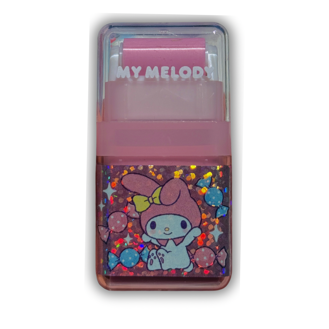 Sanrio My Melody & Kuromi Roller Eraser Kawaii School Supplies Back to School Student