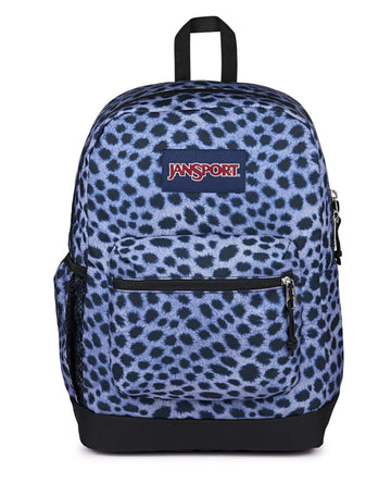 JanSport Cross Town Plus Backpack – Surreal Spots Print | 15” Laptop Sleeve School Travel Backpack