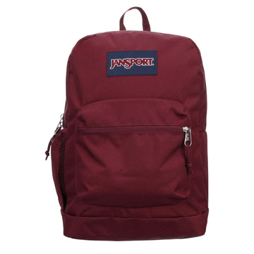 JanSport Cross Town Plus Cherry Lacquer Burgundy Backpack – 26L School & Laptop Bag