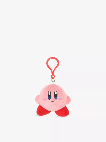 Kirby Plush Bag Charm Keychain – Cute Kirby Bag Clips (Standing, Jumping, Sleeping)