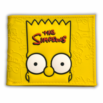 Bart Simpson Wallet 3D Silicone Slim Design – Men’s & Boys Cartoon Wallet