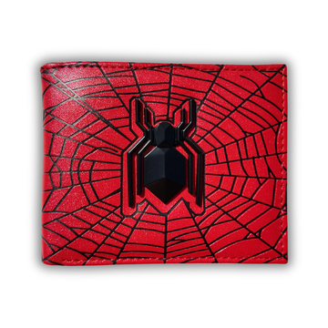 Spider-Man Wallet Bioworld Faux Leather 3D Patch – Marvel Slim Wallet