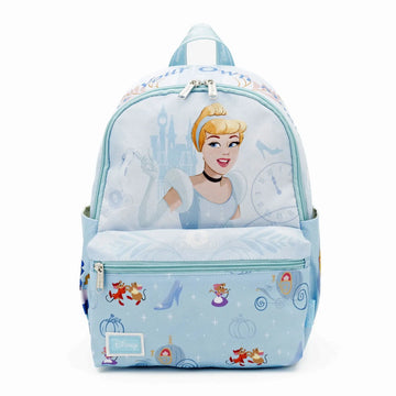 WondaPop Disney Cinderella & Gus Gus Mini Nylon Backpack | Disney Princess Backpack for Women & Kids