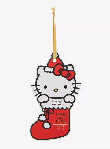 The Crème Shop x Sanrio Hello Kitty Crystal Rose Lip Oil | Christmas Makeup Stocking Stuffer, Holiday Hello Kitty Gift