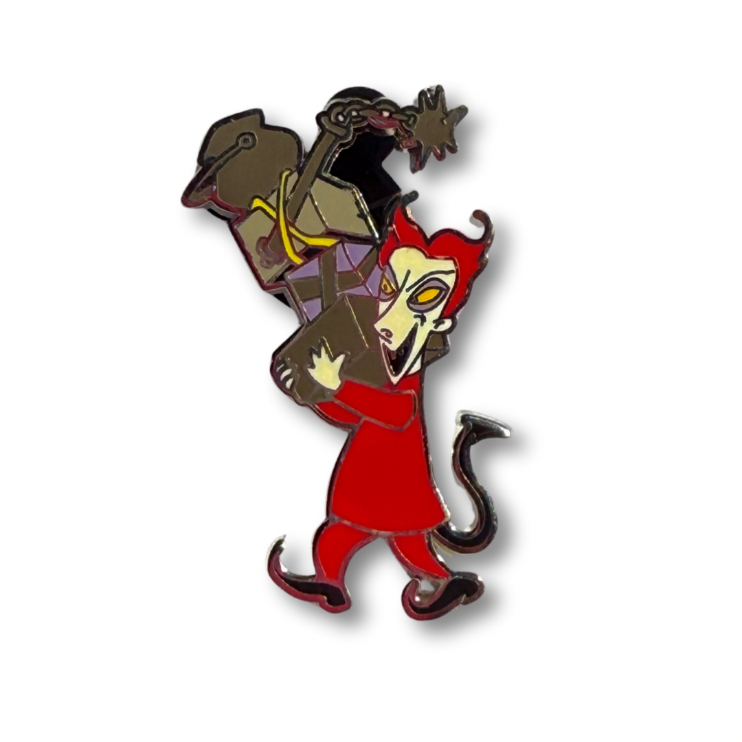 Nightmare Before Christmas Lock Carrying Gifts Enamel Pin – Disney Pin, Collectible Enamel Pin for Backpack & Hats