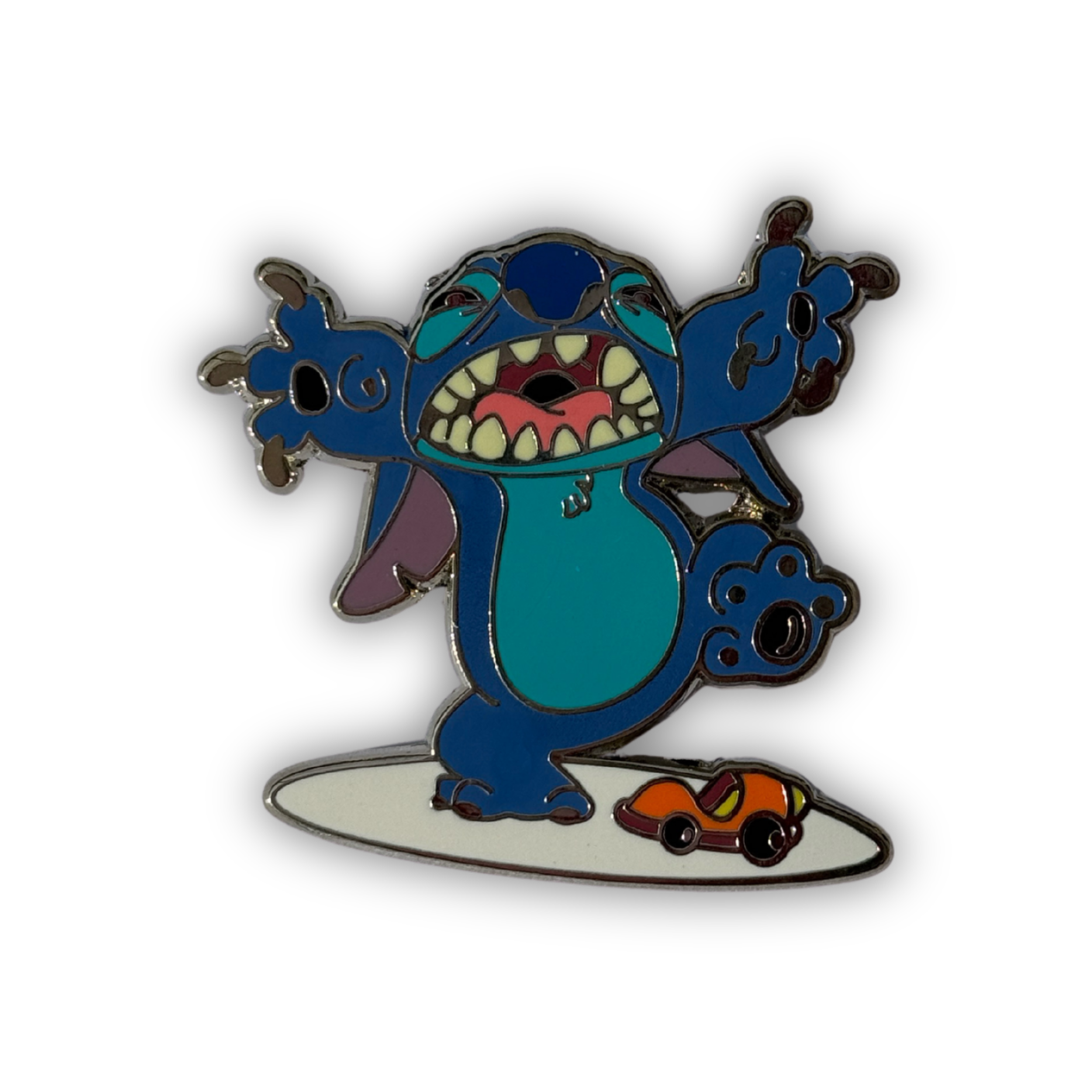 Disney Stitch City Monster Pin – Official Lilo and Stitch Enamel Pin | Disney Pins Trading