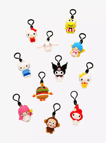 Hello Kitty & Friends Series 2 Blind Bag Clip – Hello Kitty Bag Charm Keychain & Purse Charm