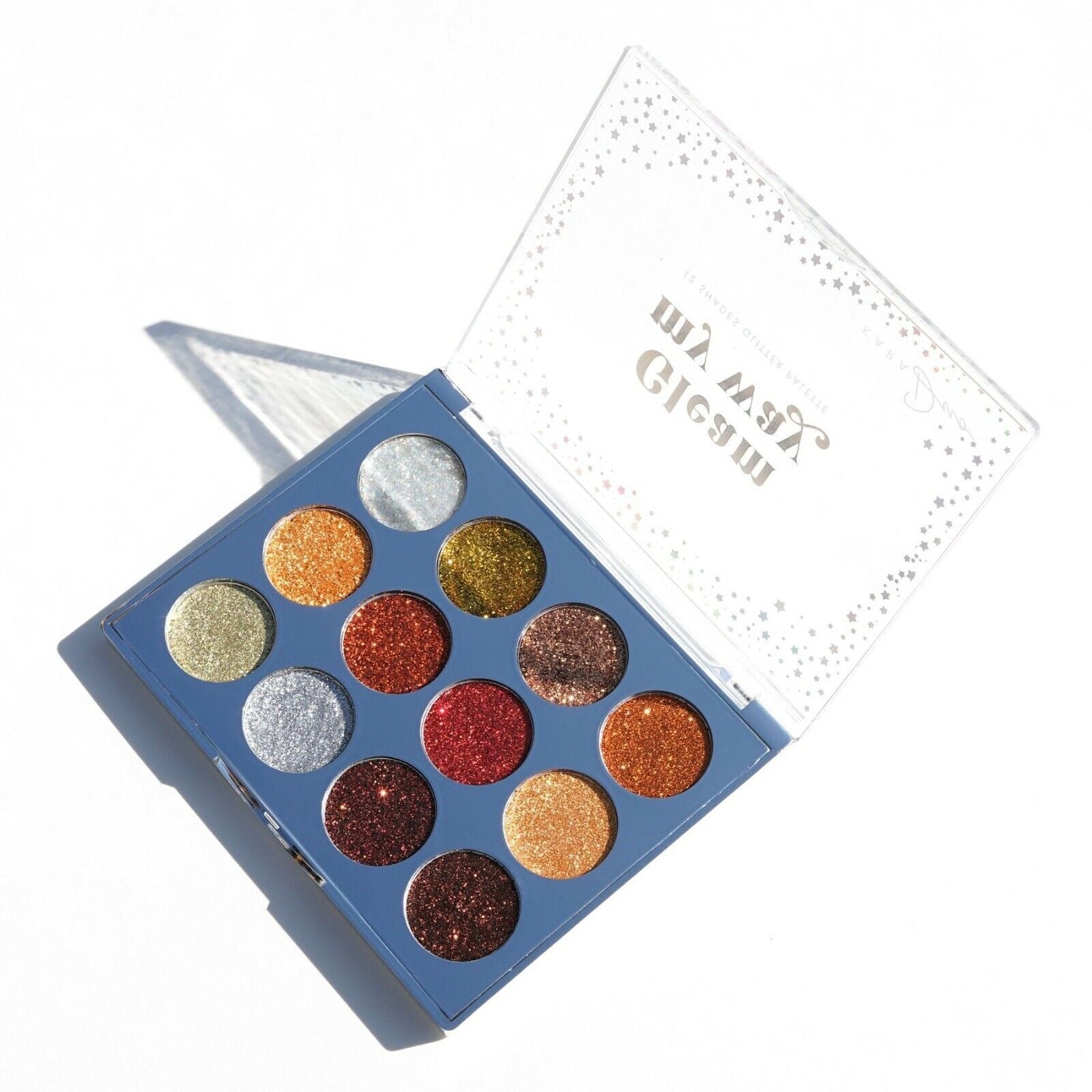 Kara Beauty - Gleam my way Pressed Glitter Palette