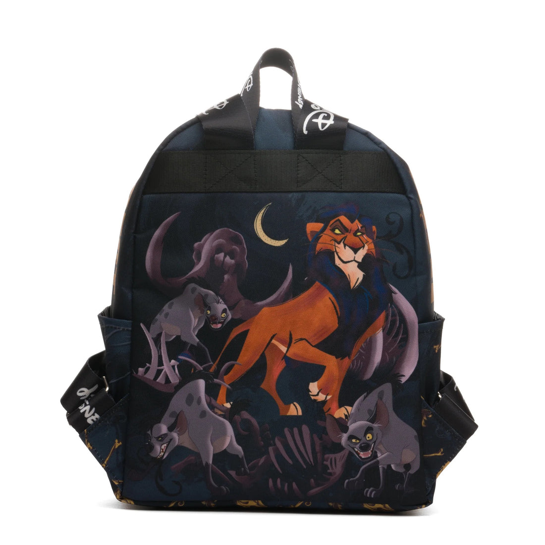 Disney Villains Scar Mini Backpack – The Lion King Nylon Bag with Adjustable Straps, Durable Lightweight Travel Backpack