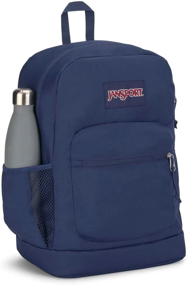 JanSport Cross Town Plus Backpack – Durable Backpack with Laptop Sleeve, Water Bottle Pocket & Spacious Storage