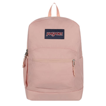 JanSport Cross Town Plus Backpack Misty Rose | 15" Laptop School Backpack