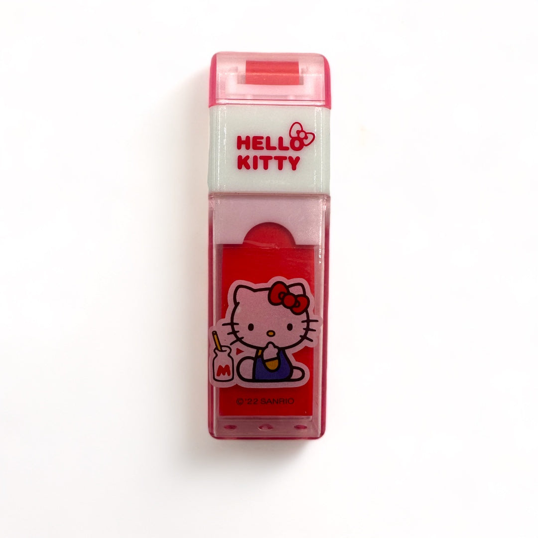 Sanrio Hello Kitty Long Double Sided Roller Eraser