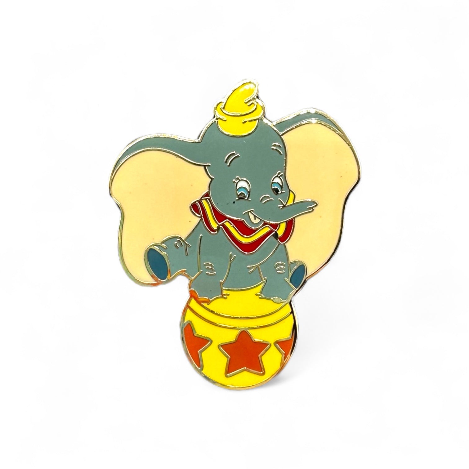 Classic Disney's Dumbo- Dumbo on Circus Ball Disneyland Trading Pin