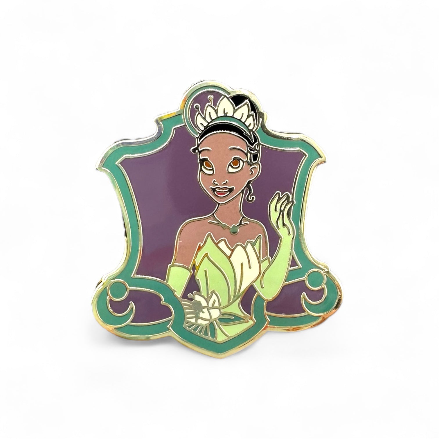 Disney's Princess and the Frog- Princess Tiana Portrait Disneyland Trading Pin