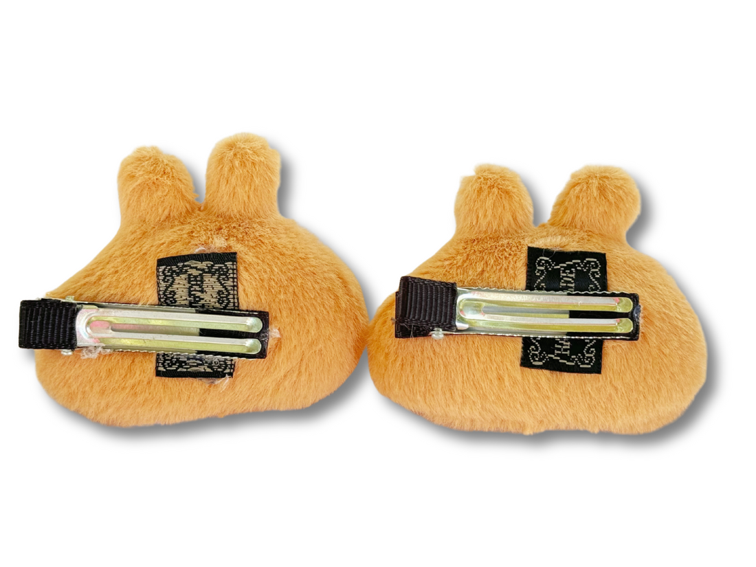 Labubu Plush Hair Clip | Cute Pop Mart Hair Accessories for Women & Girls
