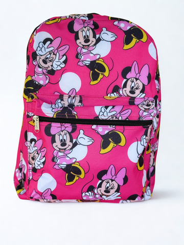 Minnie Mouse 16 Inch Backpack for Kids Adults Disney School Bag Back to School