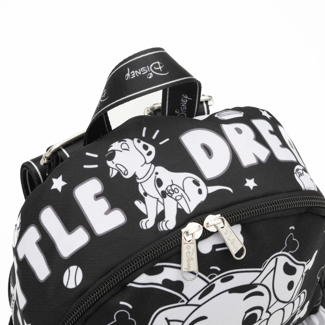 WondaPop Disney 101 Dalmatians Mini Nylon Backpack | Cute Disney Puppy Day Pack for Women & Disney Parks